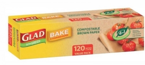 Glad Bake Compostable Baking Paper 30cm wide x 120m